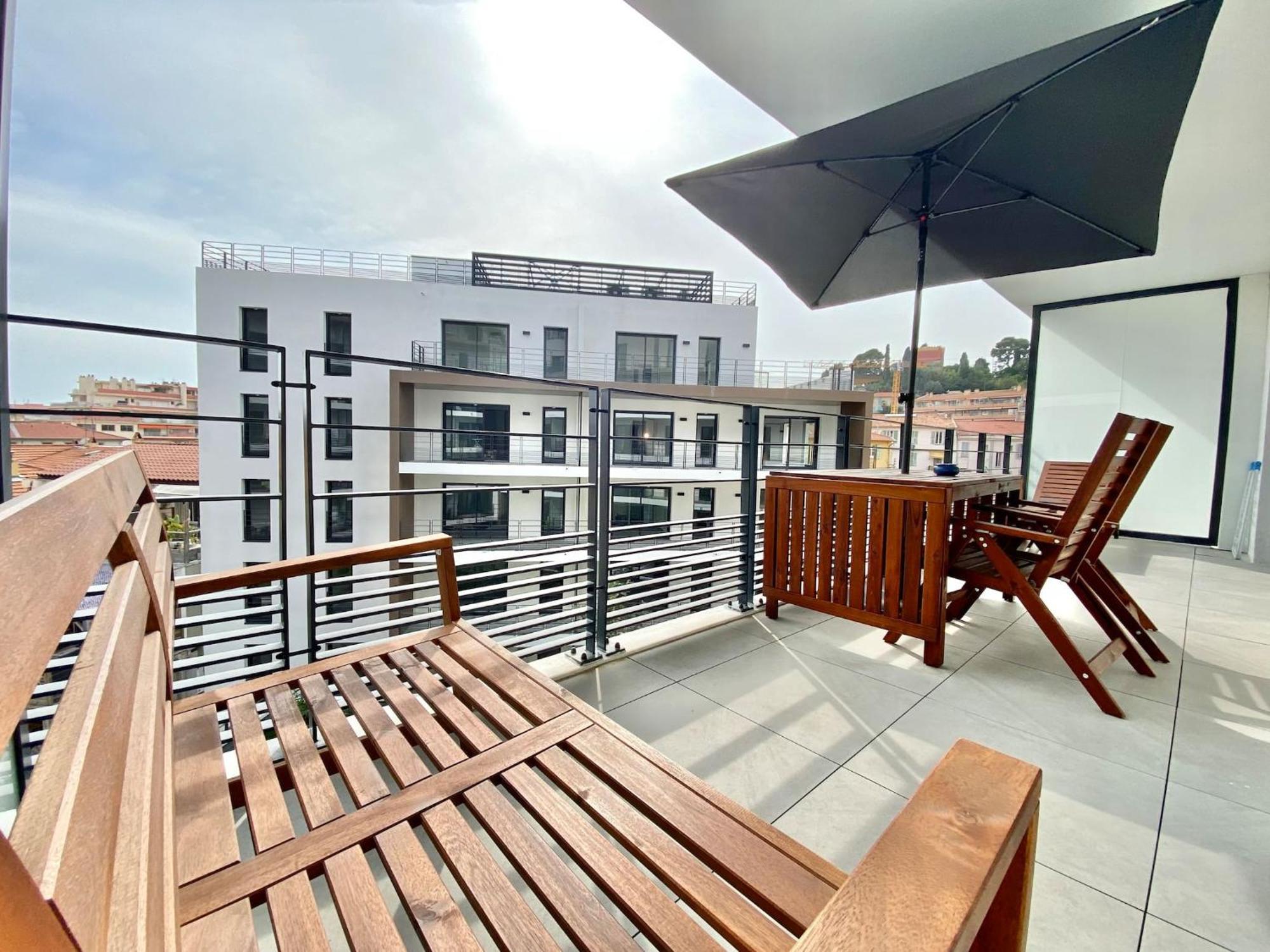 'Cap Riviera' Proche Gare Et Centre Apartment Ментона Екстериор снимка